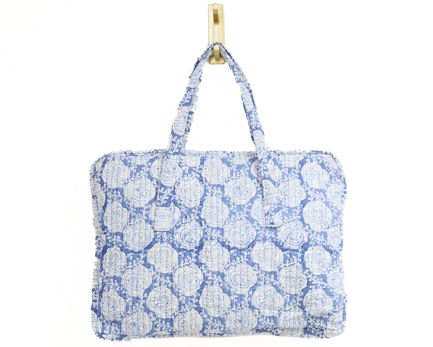 Blue Print Hand Bag