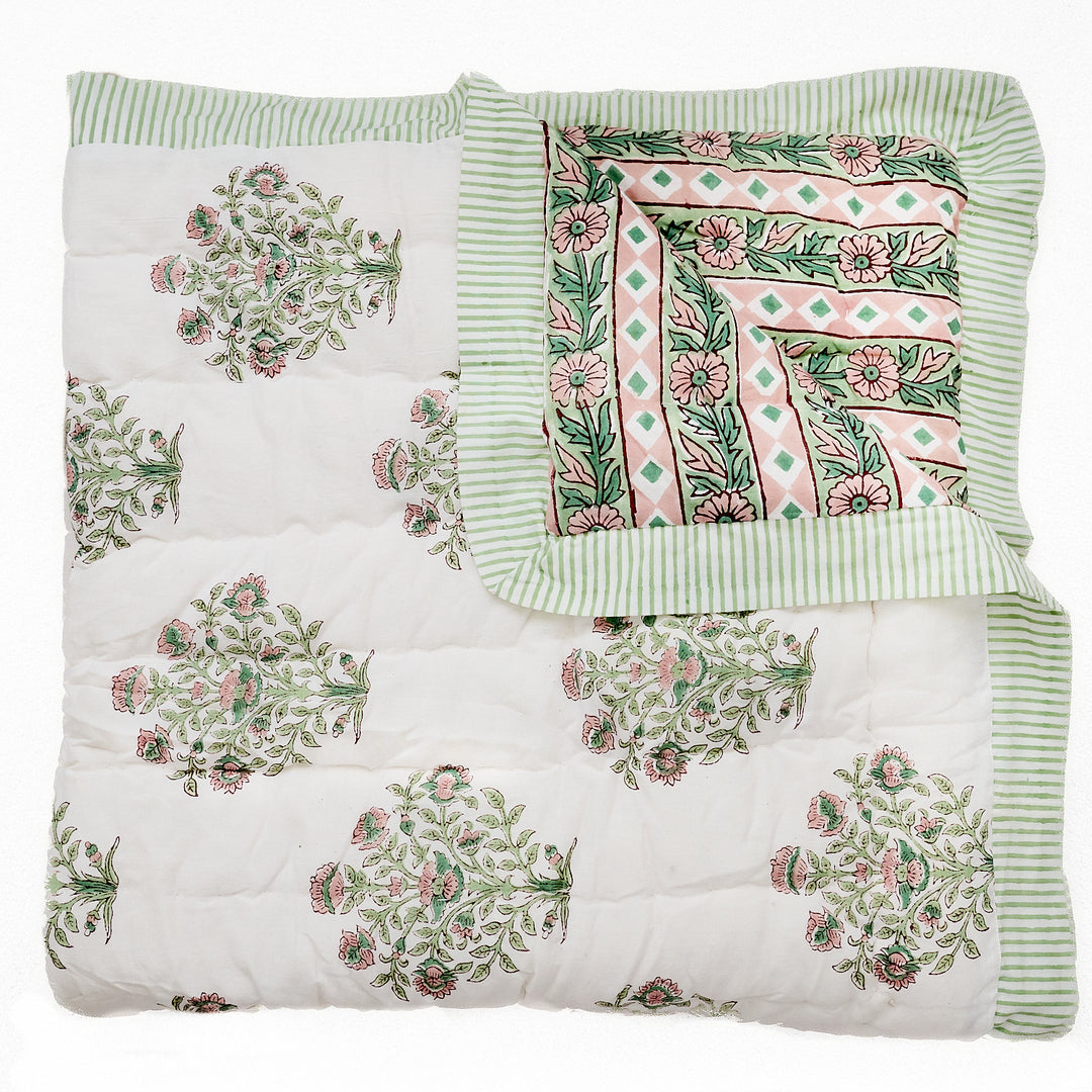 Flower Baby retailer Quilt